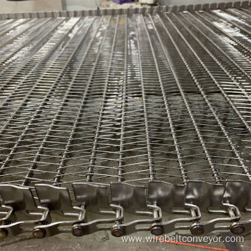 Spiral Freezer Conveyor Belt For Spiral Quick Freezer